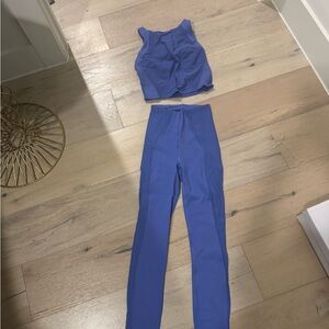 lululemon athletica Blue Two-Piece Set